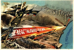 GUERRA di SPAGNA - Divisione d'Assalto Littorio, 2° Reggimento d'Assalto - SG322 - Picture 1 of 2