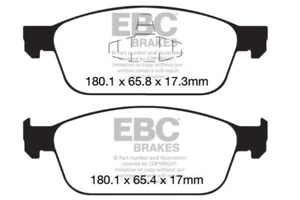 EBC Redstuff Front Brake Pads for Ford Focus Mk3 2.0 Turbo ST250 (2015 on) - Picture 1 of 1