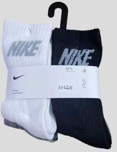 6 NIKE JORDAN ADIDAS BOY GIRL CREW QUARTER LOW Socks 7C-10C 10C-3Y 13C-4Y 5Y-7Y - Picture 1 of 72