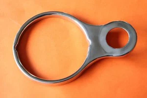 TRIUMPH OIF T120 TR6 T140 T150 STAINLESS STEEL SPEEDO TACHO MOUNTING BSA 97-4026 - Picture 1 of 1