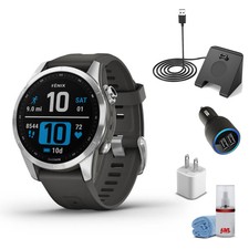 Fenix 7S Standard Edition Silver w/ Graphite Band w/ Basic Accessory Kit