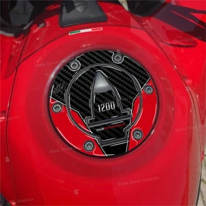 Aufkleber 3D Schutz Kompatibel Mit Tankdeckel Ducati Multistrada - Imagen 1 de 6