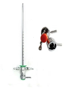 ADDLER UROLOGIE 19FR ZYSTOSKOPISCHE SCHEIDE MIT EINKANALBRÜCKE FÜR 4 MM 2 STK. - Bild 1 von 6