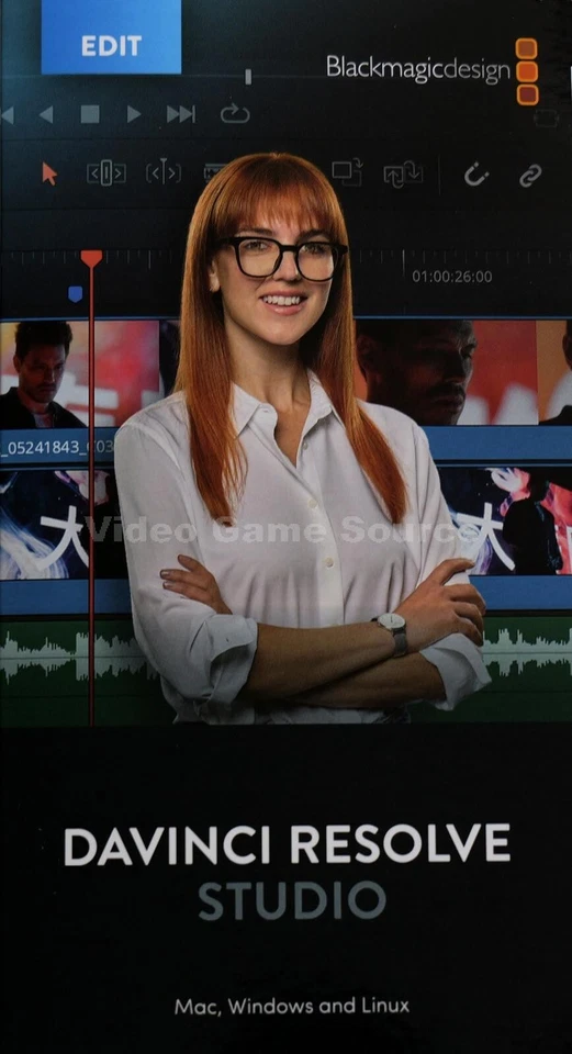 Blackmagic DaVinci Resolve 18, 19, 20 Studio Activation Key per E-Mail - Bild 1 von 1