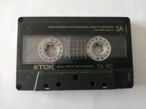 TDK SA 90 High Bias 70ys EQ IEC II Type II High Position Audio MC Cassette #61 - Bild 1 von 2