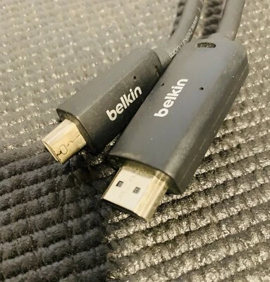 Belkin Mini DisplayPort-to-HDMI Cable F2CD044 - Image 1 of 4