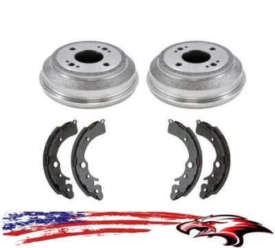 Tambores de freno traseros y zapatas de freno Honda Civic con transmisión manual 1989-1995 Foto 1 de 4
