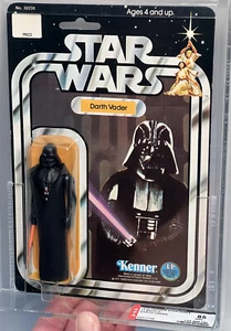 AFA 85 Kenner 1978 Star Wars 12-back-C Darth Vader First 12 (85-85-90) Clear NM+ - Picture 1 of 20