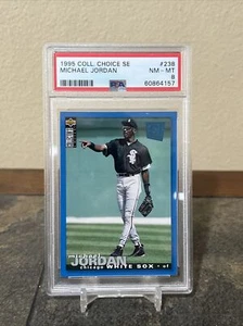 1995 Collector's Choice SE #238 Michael Jordan White Sox HOF PSA 8 - Picture 1 of 1