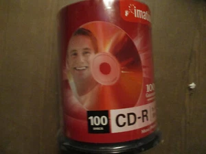 Imation CD-R 700MB 1x-52x 100 Discs Spindle NEW SEALED! - Picture 1 of 7