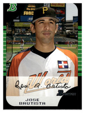 2005 Bowman Draft Picks & Prospects #BDP145 Jose Bautista Near mint or better