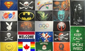 Große hochwertige verschiedene verschiedene Flaggen Banner 3'X5' - Innen/Außen - Neu - Bild 1 von 48