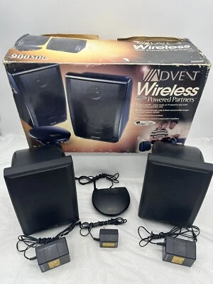 Sistema de altavoces estéreo inalámbricos ADVENT Powered Partners AW820 900 MHz rango de 300' Foto 1 de 4