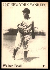 1975 TCMA 1927 New York Yankees #NNO Walter Beall VG/VG-EX New York Yankees