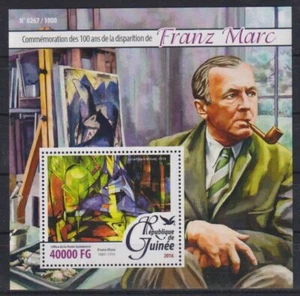 K633. Guinea - MNH - 2016 - Arte - Franz Marc - Bl. - Imagen 1 de 1
