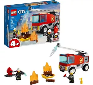 LEGO City Fire Ladder Truck 60280 Building Kit (88 Pieces) Toy Building Set 2021 - Picture 1 of 10