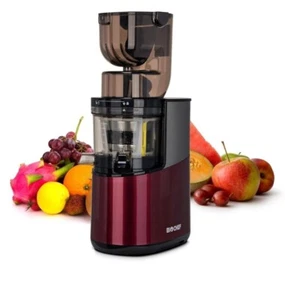 Biochef atlas whole slow juicer fruit vegetables red cold NEW RRP £300 R212 - Picture 1 of 14
