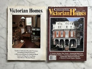 Lot of 2 Vintage Victorian Homes Magazines 1980’s Mechanicsburg PA Mansion - Picture 1 of 5