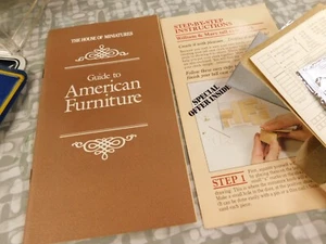 House of Miniatures : Guide to American furniture / Finishing Samples - Bild 1 von 5