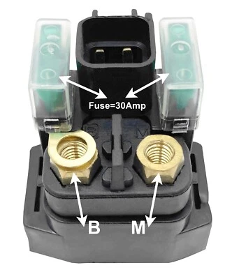 Starter Solenoid Relay for Suzuki SV650 SV1000 GZ250 Boulevard Vstrom DL650 1000 - Image 1 of 4
