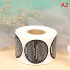 500pcs/roll Candle Warning Label Candle Jar Container Stickers Safety LabelB!YU