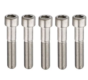 M3 M4 M5 M6 A2 STAINLESS STEEL CAP HEAD SOCKET SCREWS BOLT ALLEN KEY DIN 912 - Picture 1 of 2