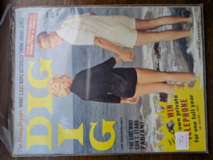 VINTAGE 1960 SEPT DIG TEENAGER MAGAZIN AUSGABE ANNETTE PAUL ANKA FABIAN ANZEIGEN ARTIKEL M466 - Bild 1 von 1