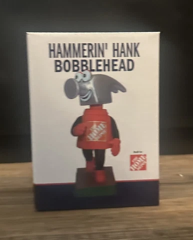 Atlanta Braves Home Depot Tools Series Hammerin’ Hank Mini Bobblehead 7/2/23 Cover