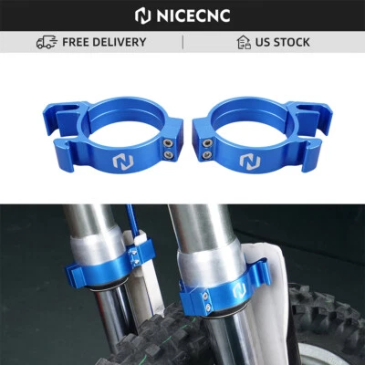 Protector de horquilla delantero guía retenedor para Yamaha YZ 80 1993-2001 YZ 85 2002-2018 Foto 1 de 4