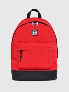 Zaino Diesel Violano in rosso lavato nylon D toppa logo nuovissimo con etichette - Foto 1 di 5