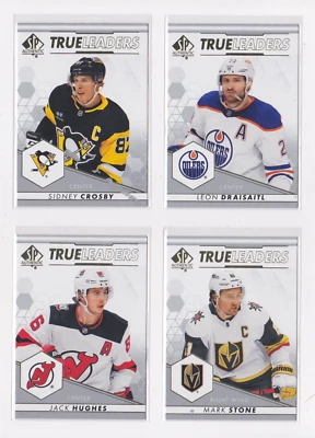2022-23 UPPER DECK SP AUTHENTIC TRUE LEADERS INSERT - DROP DOWN LIST - Image 1 of 4