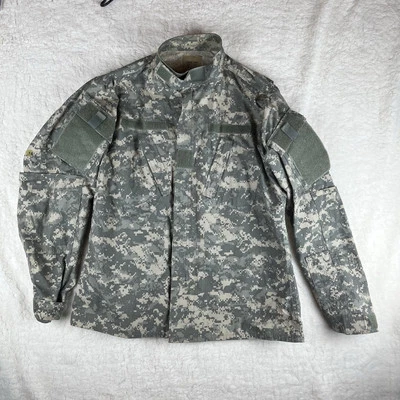 US Military Mens Large Coat Army Combat Uniform sp0100-04-f-0341 Digital Camo - Image 1 of 4