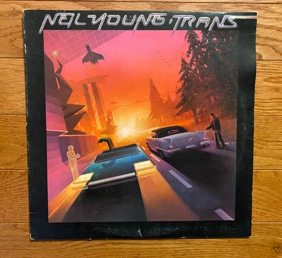 Neil Young - Trans LP Geffen GHS 2018 1982 1-й выпуск с внутренней отделкой - Изображение 1 из 4