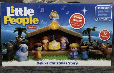 Fisher Price Little People 2015 Deluxe Christmas Story - Working - Excellent! - Image 1 of 4