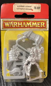 GW WARHAMMER BLISTER COMTE ELECTEUR DE HOCHLAND ALDEBRAND LUDENHOF METAL - Imagen 1 de 2