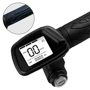 48V Throttle Grip With LED Mileage Speed Display For Electric Scooters - Picture 1 of 7
