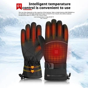 Heating Gloves For Winter Warmth and Charging Gloves; Q8H2 - Picture 1 of 20