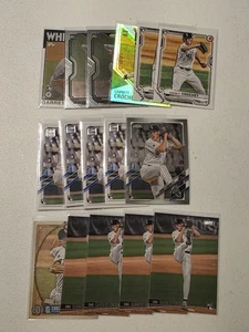 Garrett Crochet Rookie 16 Card Lot Chicago White Sox - Picture 1 of 7