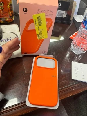 NEW - Beats iPhone 17 Pro Rugged Case w/MagSafe & Camera Control – Sierra Orange - Image 1 of 3
