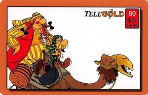 Phone Card ASTERIX TELE GOLD N35 - Picture 1 of 2