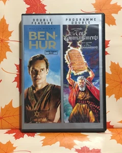 DVD. Ben Hur and The Ten Commandments Double Feature - Foto 1 di 4