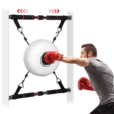 Saco de Boxeo Puerta, Kit de Almohadilla de Boxeo Puerta Incluye Anillo de Boxeo de 13" Objetivo... Foto 1 de 4