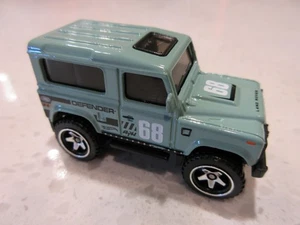 2025 Hot Wheels Land Rover Defender 90 LITE GREEN Then and Now Diecast Race SUV - Picture 1 of 8