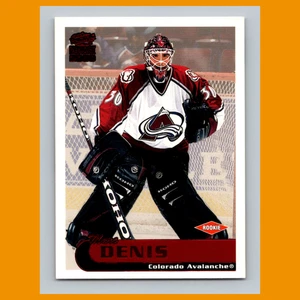 Marc Denis #61 1999-100 Pacific Paramount Red Colorado Avalanche Hockey Card NHL - Picture 1 of 3