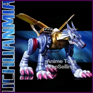 Figura de Aventura Anime Digimon 9cm Metal Garurumon Figuras de Acción Colección Pvc - Imagen 1 de 24