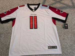 NIKE ON FIELD ATLANTA FALCONS NFL JULIO JONES SZ 3XL XXXL VISITOR WHITE JERSEY - Picture 1 of 4