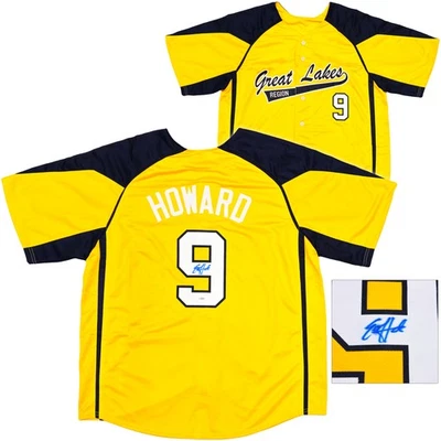 ¡OFERTA! Camiseta Jackie Robinson Little League WS Great Lakes Ed Howard Auto Gold Foto 1 de 4