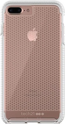 Tech 21 Evo Mesh for iphone 7/8 Plus Clear/White T21-5426 - Image 1 of 4