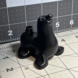 Lego Duplo SIGILLO NERO LEONE MARINO Animale Acqua Zoo pezzo di ricambio - Foto 1 di 6