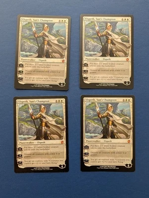 MTG Elspeth, Sun's Champion X4: Theros #9 – NM-MT - Image 1 of 2